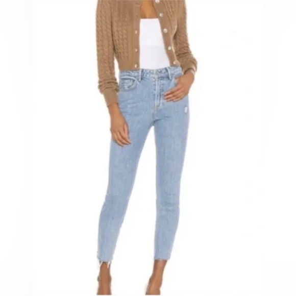 Grlfrnd Revolve Karolina Jeans in Summer Love size 27
NWOT. Light wash denim. - Picture 1 of 11